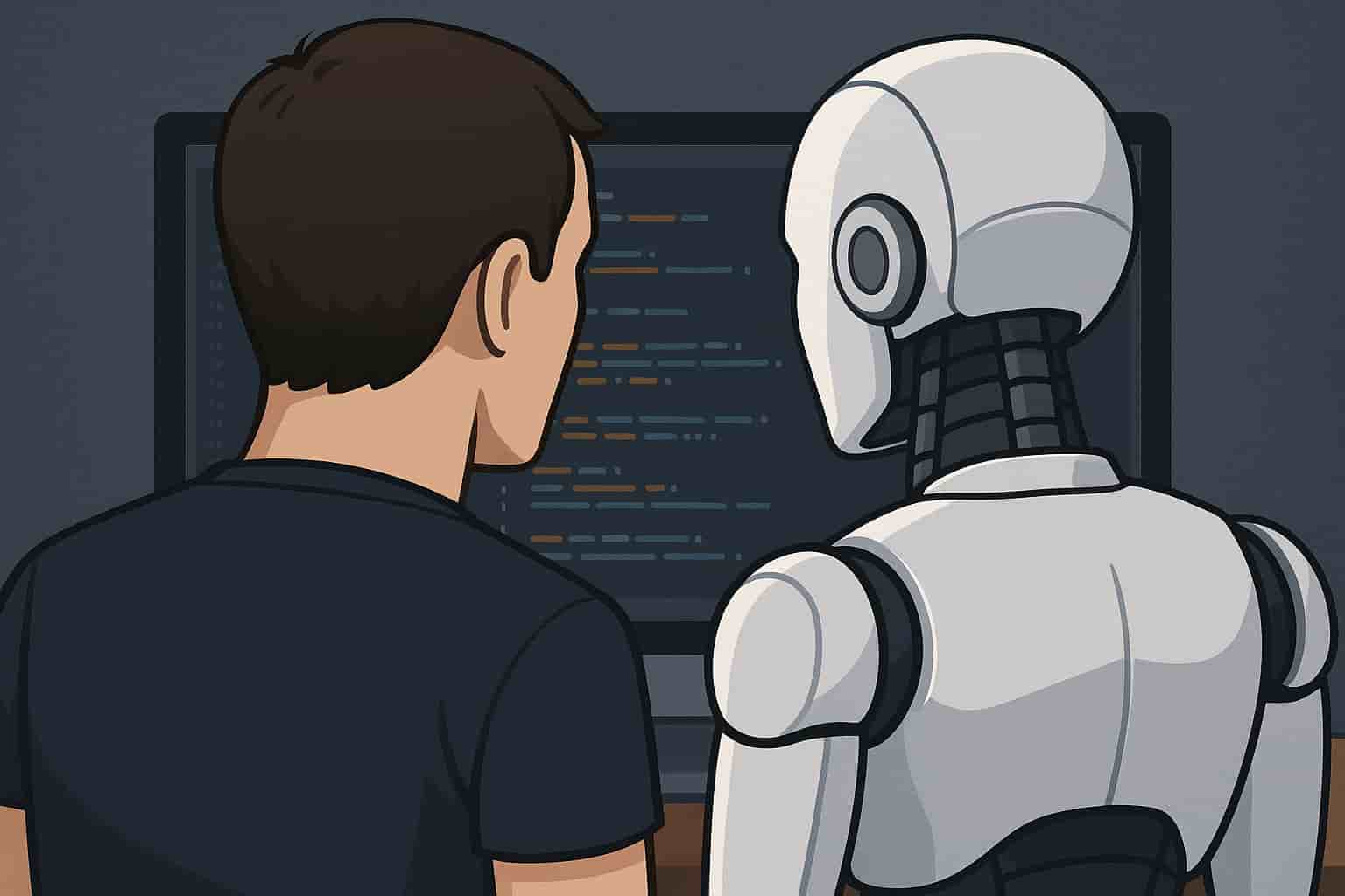 AI-generated image of How I work, using ChatGPT 5