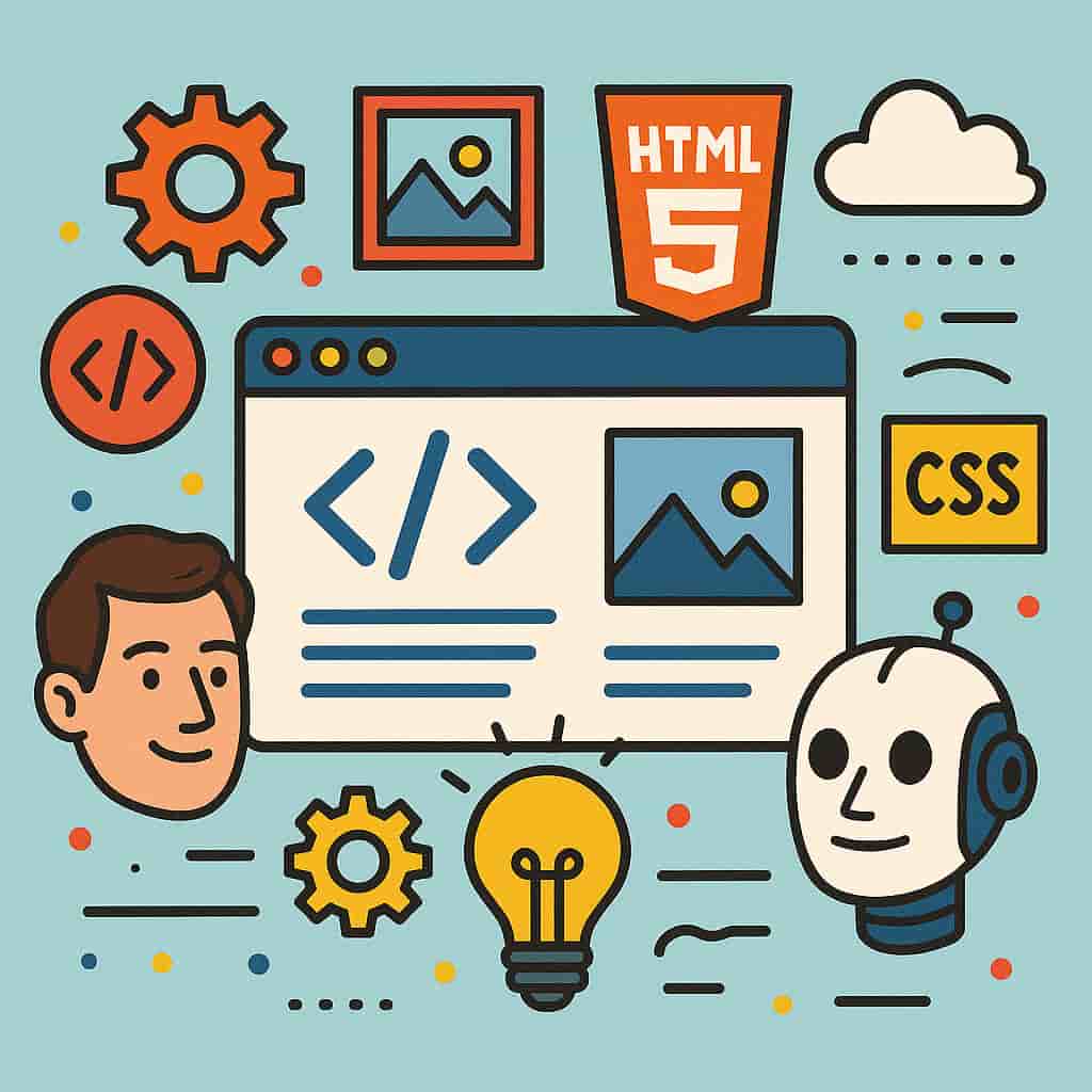 AI-generated image of Web Development - Using ChatGPT 5